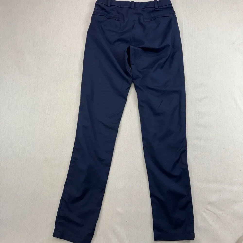 Lululemon Commission Pants Mens 28x32 Slim Navy Ventlight Performance Golf Smart